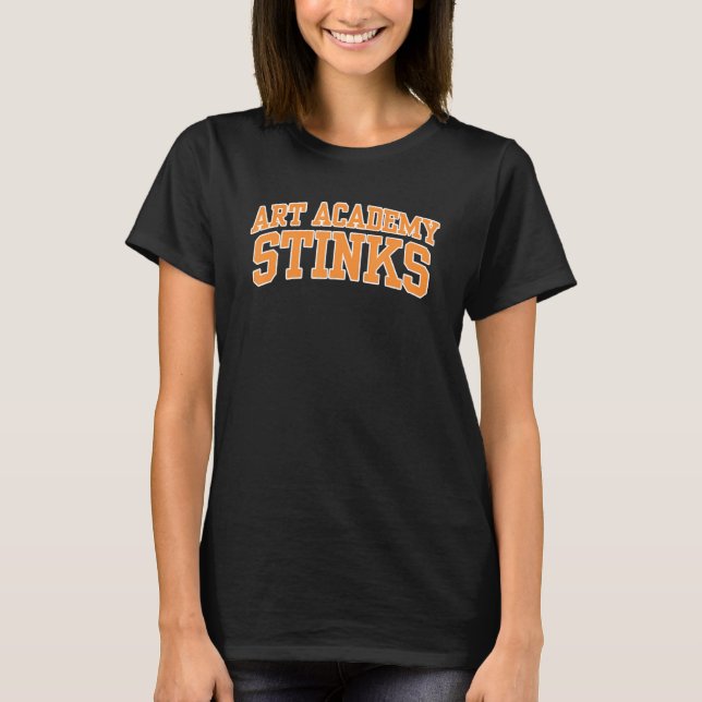 Kunstakademie Cincinnati Stinks 02 T-Shirt (Vorderseite)