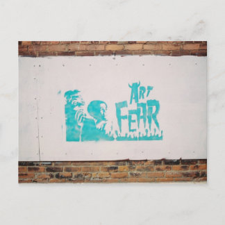 Kunstangst Postkarte