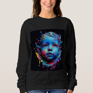 Kunstausdruck von Frauen in Sweatshirts 14