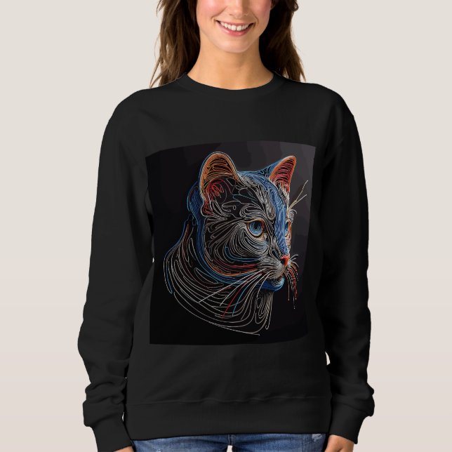 Kunstausdruck von Frauen in Sweatshirts 23 (Vorderseite)