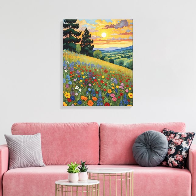 Kunstaustwerbung Leinwanddruck (Insitu (Wohnzimmer))