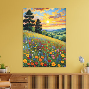 Kunstaustwerbung Leinwanddruck