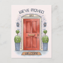 KUNSTBEWEGUNG DER TÜR DES FREIEN HAUS GREETING CAR POSTKARTE