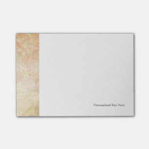 KunstblumenSchmutz-Hintergrundmuster Post-it Klebezettel