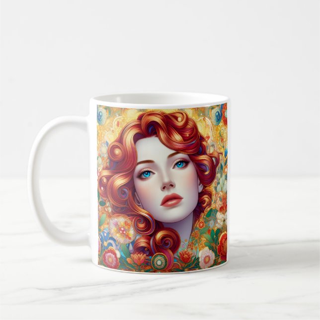 Kunstdesign-Tasse Kaffeetasse (Links)