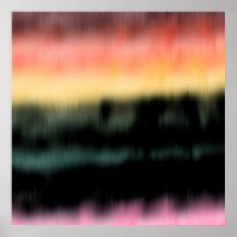Kunstdruck, digitale Gefärbte Krawatte