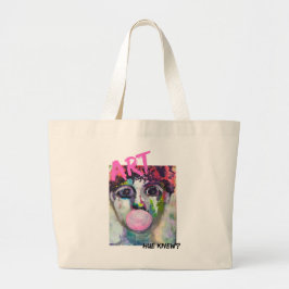 Kunstdruck-Tasche Jumbo Stoffbeutel