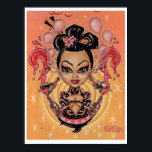 Kunstdruck "Tränen zu Balloons" - (Pop surreal Art Poster<br><div class="desc">Grosser,  vollfarbiger Kunstposter-Druck meines Gemäldes "Tränen auf Balloons". Hochwertige Druckqualität und Rahmenfertig. Fügen Sie Ihren Mauern noch heute einen Pflücken Rock n' Roll Surrealismus hinzu!</div>