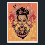 Kunstdruck "Tränen zu Balloons" - (Pop surreal Art Poster<br><div class="desc">Grosser,  vollfarbiger Kunstposter-Druck meines Gemäldes "Tränen auf Balloons". Hochwertige Druckqualität und Rahmenfertig. Fügen Sie Ihren Mauern noch heute einen Pflücken Rock n' Roll Surrealismus hinzu!</div>