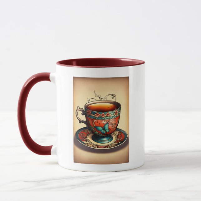 Kunstdrucke Tea Cup Tasse (Links)