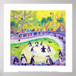 Kunstdruckerei: Peckerbinguine Poster