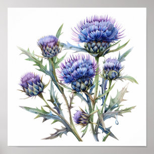 Kunstdruckerei, Wildblumen Poster