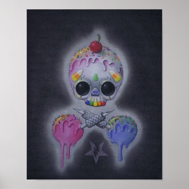 Kunstdruckkunst Poster (Vorne)