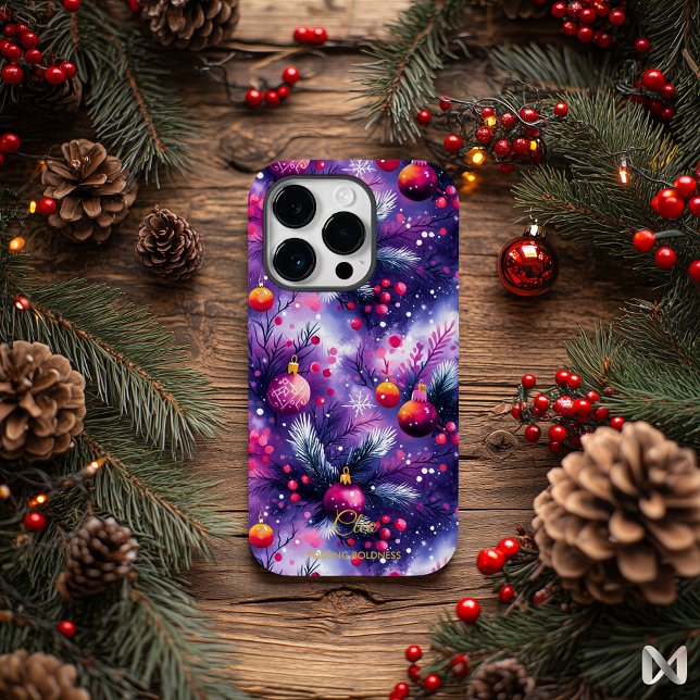 Kunstferien Lila Festivals Case-Mate iPhone Hülle (Von Creator hochgeladen)