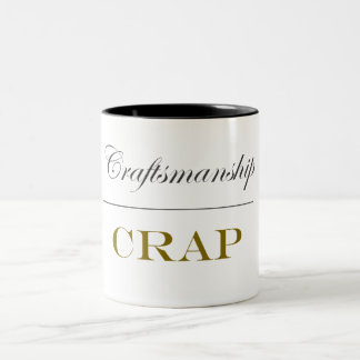 Kunstfertigkeit über Misten (15 Unze) Zweifarbige Tasse