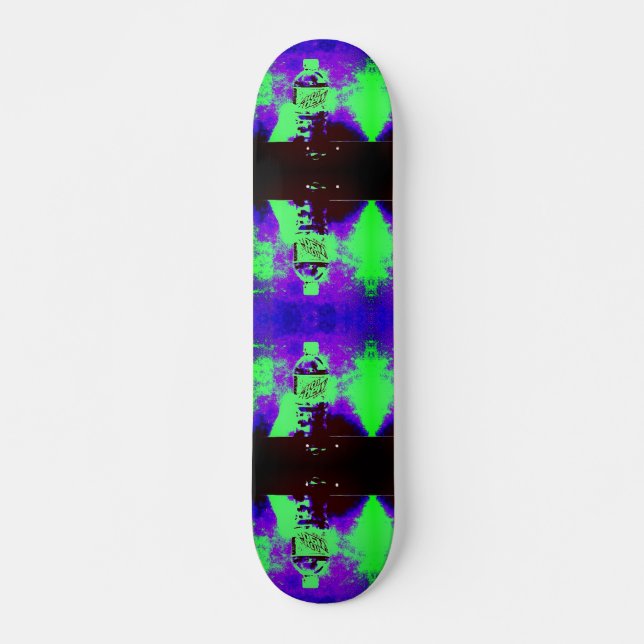 Kunstflasche Skateboard (Vorne)