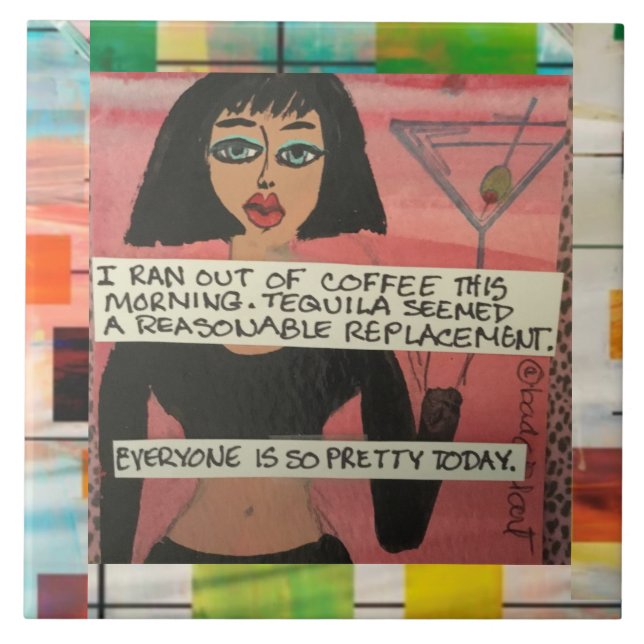 Kunstfliesen aus Keramik Fliese (Vorderseite)