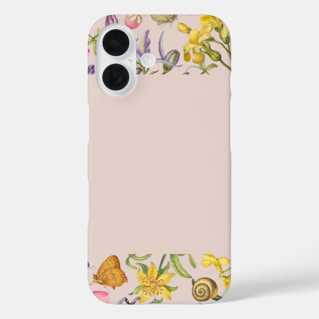 Kunstfloralfall Case-Mate iPhone Hülle (Rückseite)
