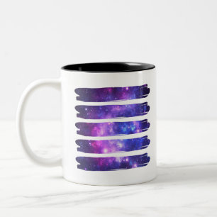 Kunstgalaxie Zweifarbige Tasse