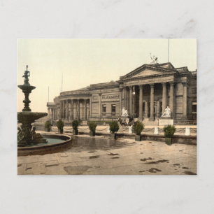 Kunstgalerie und Museum, Liverpool, England Postkarte