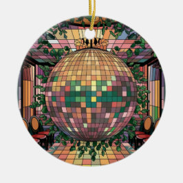 Kunstgefestigte Glaskunst, festgehaltenes Glas in  Keramik Ornament