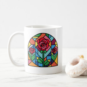 Kunstgefestigte Glaskunst Kaffeetasse