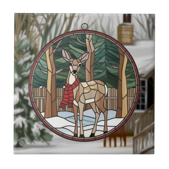 Kunstgefestigte Glaskunst, verklebter Glass Stil H Fliese (Vorderseite)