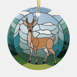 Kunstgefestigte Glaskunst, verklebter Glass Stil H Keramik Ornament
