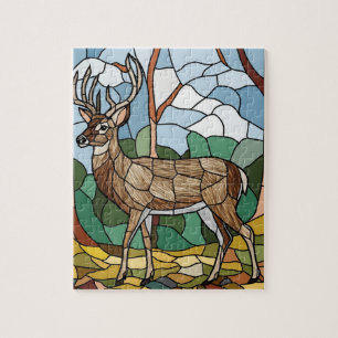 Kunstgefestigte Glaskunst, verklebter Glass Stil H Puzzle