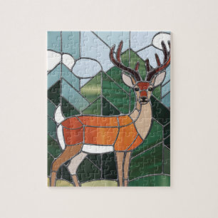 Kunstgefestigte Glaskunst, verklebter Glass Stil H Puzzle