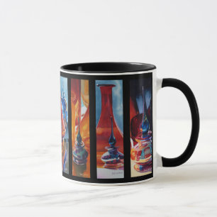 Kunstglaswatercolor-Menagerie-Tasse Tasse
