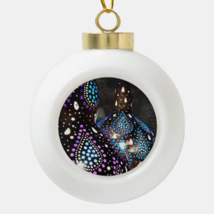 Kunsthandwerk Gourd Turkish Lanterns Akryllische K Keramik Kugel-Ornament