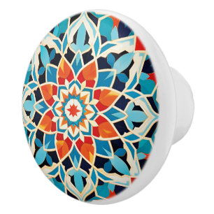 Kunsthandwerk im niedlich arabischen Stil Keramikknauf