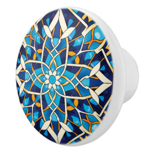 Kunsthandwerk im niedlich arabischen Stil Keramikknauf