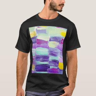 Kunsthandwerk in Handgemälden T-Shirt