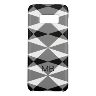 Kunsthandwerk-Muster in Schwarz-Dreieck Case-Mate Samsung Galaxy S8 Hülle