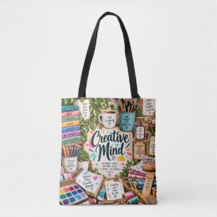 Kunsthandwerk-Tasche 'Kreativer Geist'