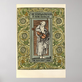 Kunsthandwerk Vintag 1901 Roycroft Poster
