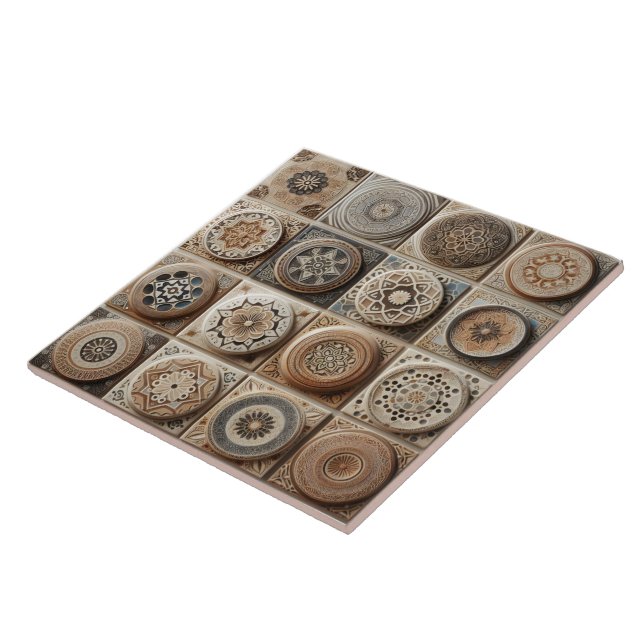 Kunsthandwerklich gefertigte Fliesendesigns Fliese (Seite)