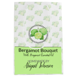 Kunsthandwerkliche Bath & Body-Packung | Bergamot Mittlere Geschenktüte