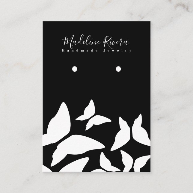 Kunsthandwerkliche Kunsthandwerkskarten für den Oh Telefonnummerkarte (Vorderseite)