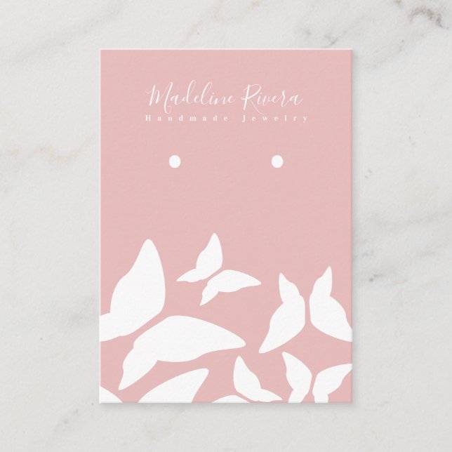 Kunsthandwerkliche Kunsthandwerkskarten für den Oh Telefonnummerkarte (Vorderseite)