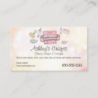 Kunsthandwerkskarte Vinyl Business Card - Silhouet