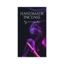 Kunsthandwerkskunst aus lila Rauch