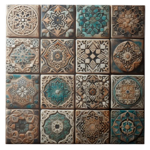 Kunsthandwerkskunst aus Tile Earthy Fliese