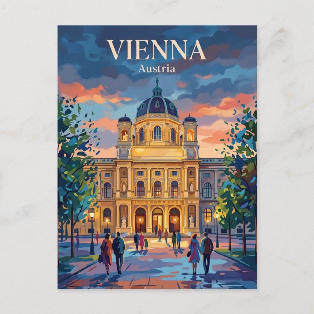 Kunsthistorisches Museum Österreich Postkarte (Vorderseite)