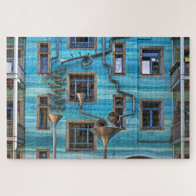 Kunsthofpassage Gesangsdrain Pipes Puzzle (Horizontal)