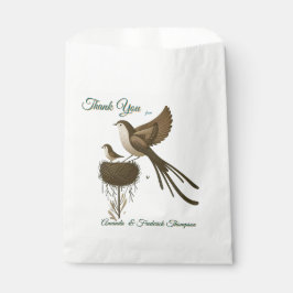 Kunstillustrierung von vereinfachenden Vögeln mode Geschenktütchen