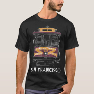 Kunstkabelwagen der Linie San Francisco T-Shirt