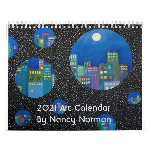 Kunstkalender 2021 von Nancy Norman Kalender (Titelbild)